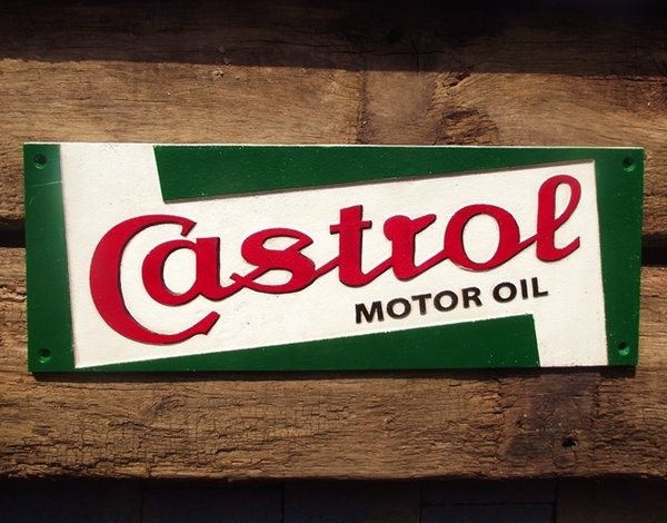 Vintage Schild CASTROL WO-953